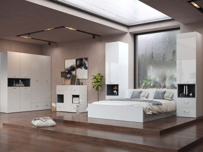 Спален комплект TOSCANA 1 MDF